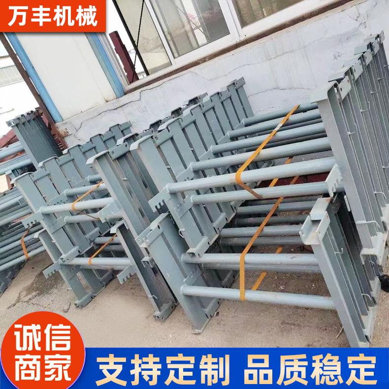 煤矿用H型支架厂家供应矿山井下H架纵梁管皮带机托辊H架