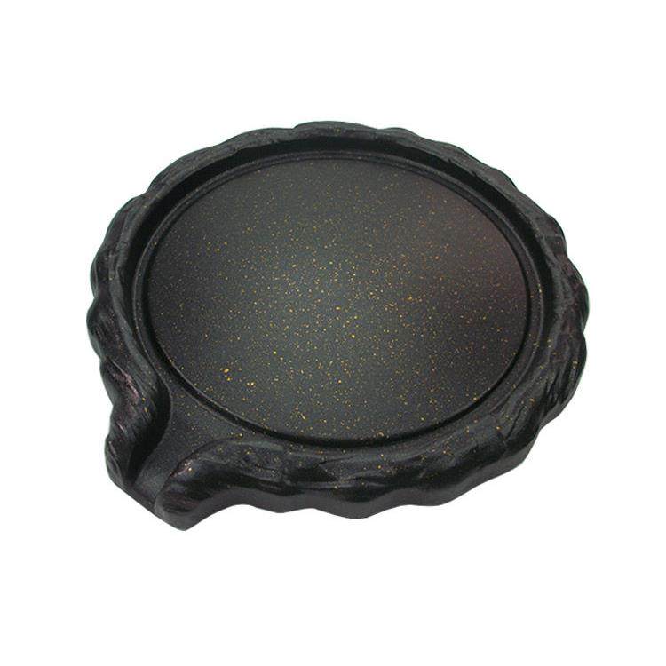 韩式圆形明火鸭嘴便携五花肉烤盘烤肉店烧烤盘不沾烤肉盘煎牛肠锅,厨房/烹饪用具,烧烤盘,淘宝优惠券,粉丝福利购,淘宝优惠卷