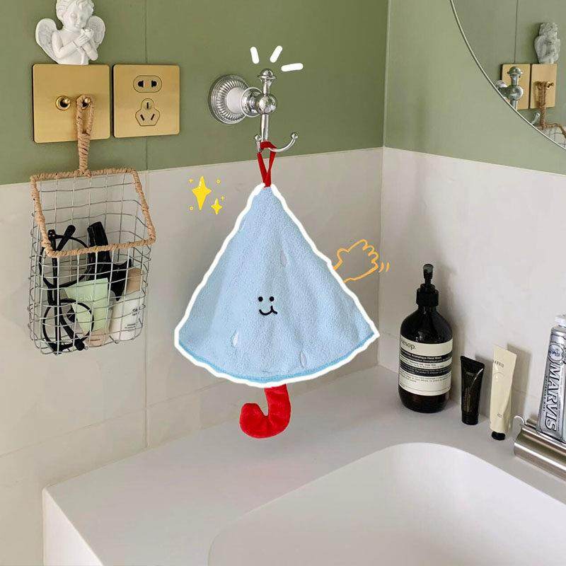 【新家的100个快递】雨伞擦手巾可挂式厨房抹布可爱卡通儿童毛巾,家庭/个人清洁工具,厨房擦手巾,淘宝优惠券,粉丝福利购,淘宝优惠卷