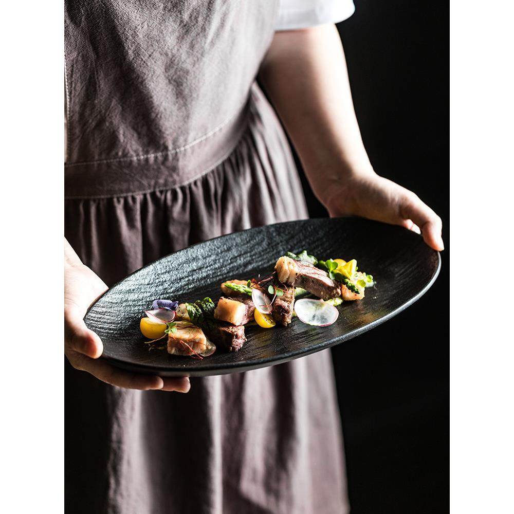 大容量装鱼盘子剁椒鱼头平盘陶瓷盘家用炒菜盘饭盘饺子盘海鲜鱼盘,餐饮具,盘,淘宝优惠券,粉丝福利购,淘宝优惠卷