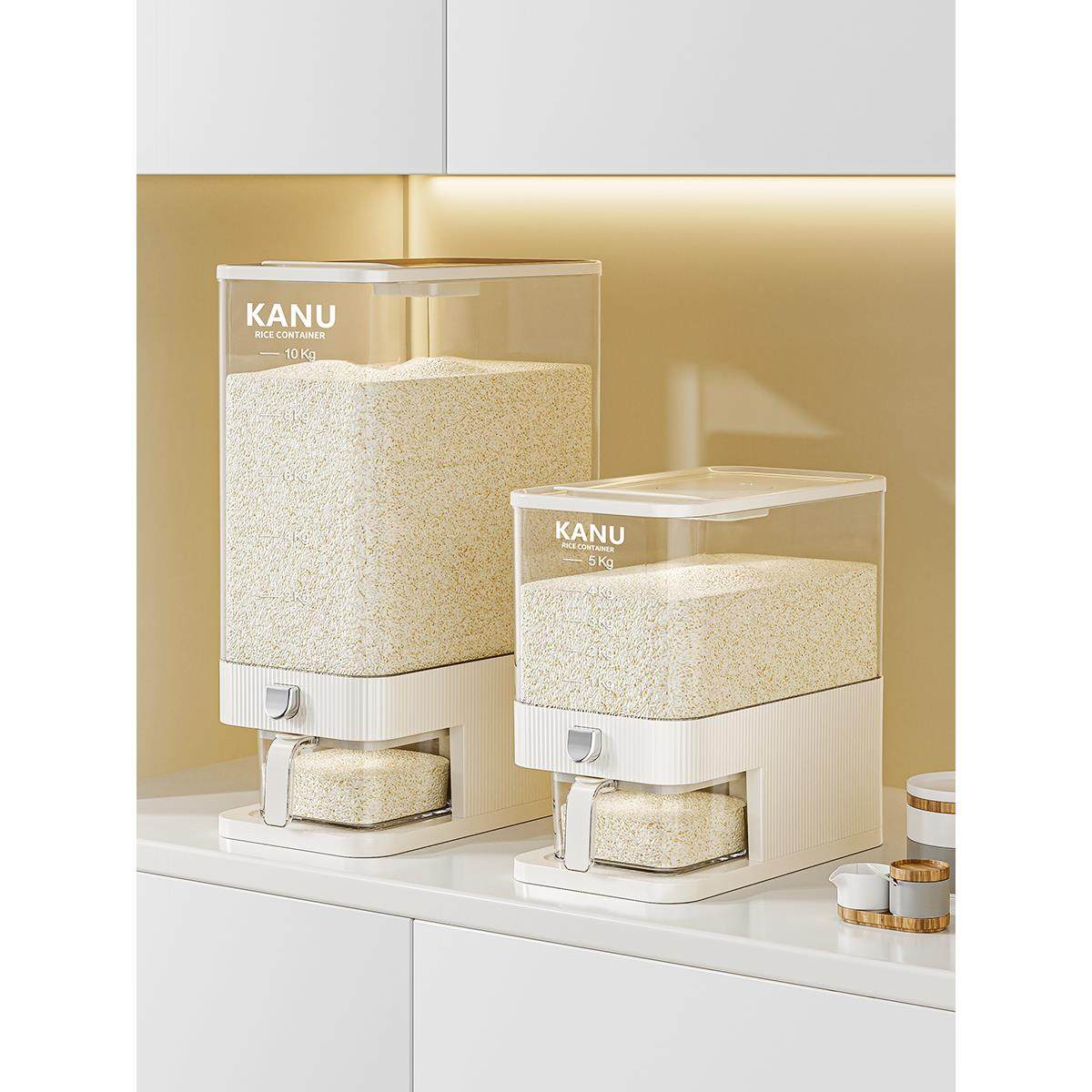 米桶橱柜嵌入式米箱拉篮米柜家用2024新款厨房储米柜米桶防虫防潮,家装主材,米桶,淘宝优惠券,粉丝福利购,淘宝优惠卷