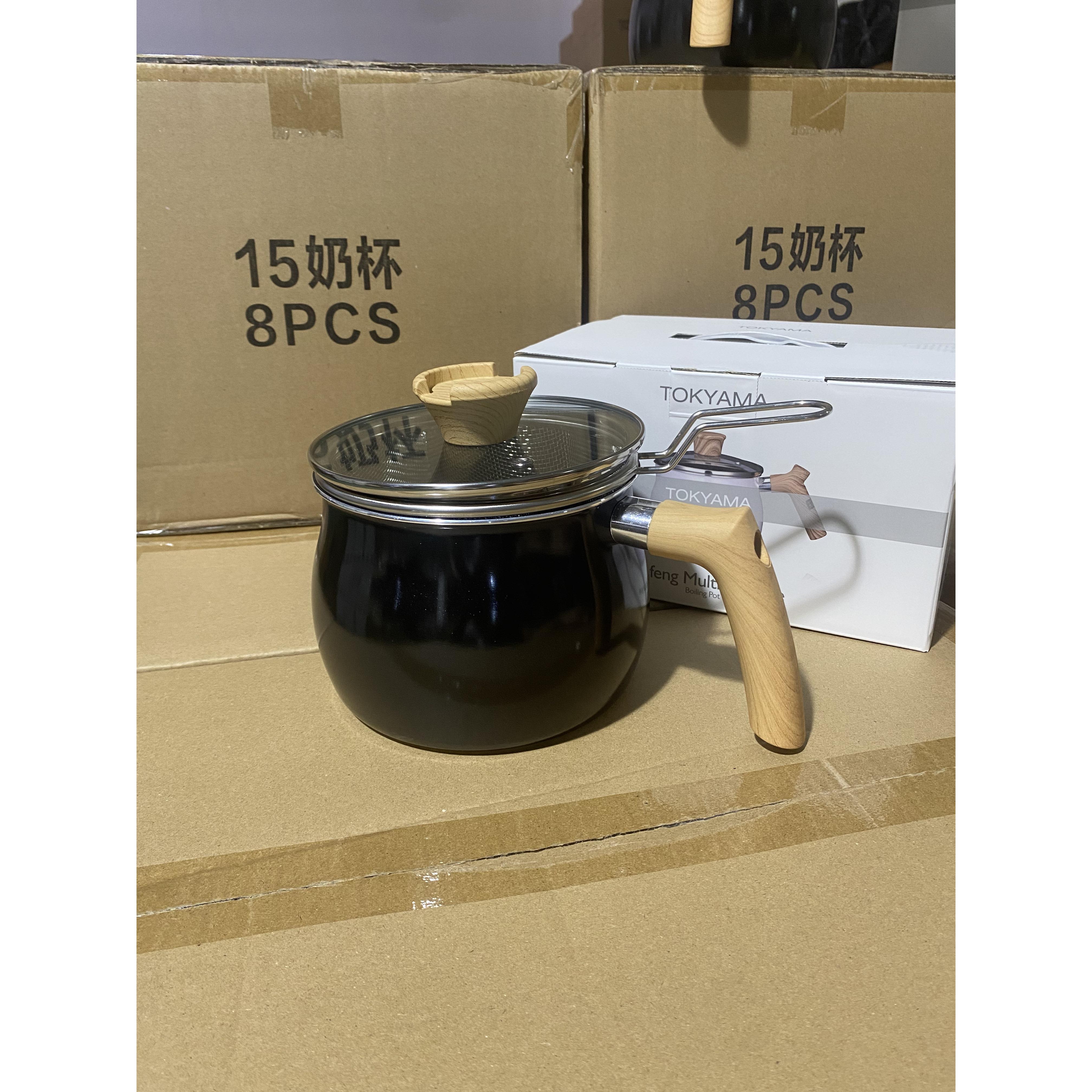 日式小奶锅煮锅不沾锅咖啡早餐煮粥锅泡面 面锅燃气电磁炉通用副