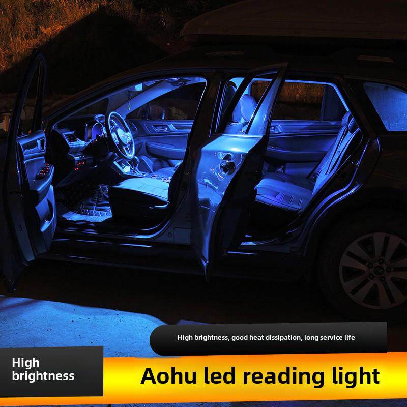 Qhcp适用于Subaru 15-1920 Outback改装Led阅读灯室内大气灯室内