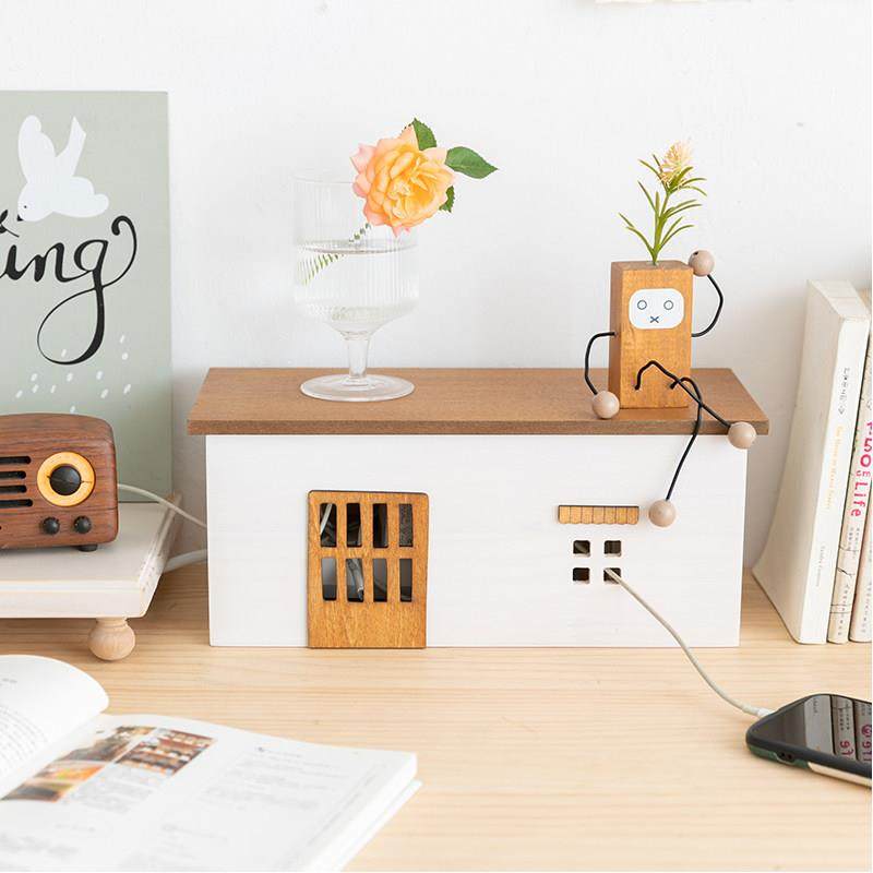 阿楹 桌面电线收纳盒整理固定 插排数据线理线器电视插座遮挡装饰,收纳整理,理线器/集线器/绕线器,淘宝优惠券,粉丝福利购,淘宝优惠卷