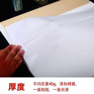 书画装裱托心纸托绫纸传统浆糊裱命纸裱画托画芯专用宣纸