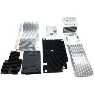 高品质 铝制 散热片 开槽 150*60*18MM 大功率 路由 电子 散热器
