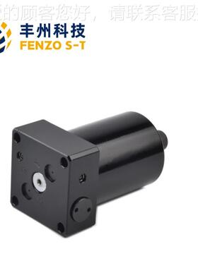 下587牌KG-XB气动法兰Z附调速旋转夹紧器性价比高角缸转可多角度