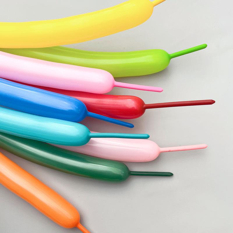 H品牌玛卡加厚长条气球260魔术气球儿童DIY编织图案形状小丑气球