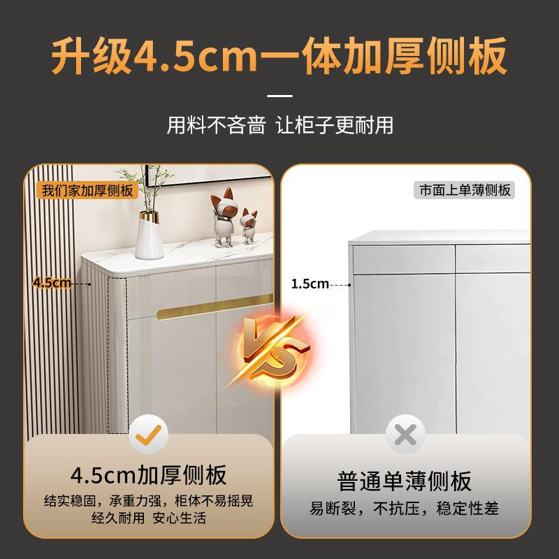 进门鞋柜家用门口室内大容量收纳储物入户玄关柜一体双面隔断柜子