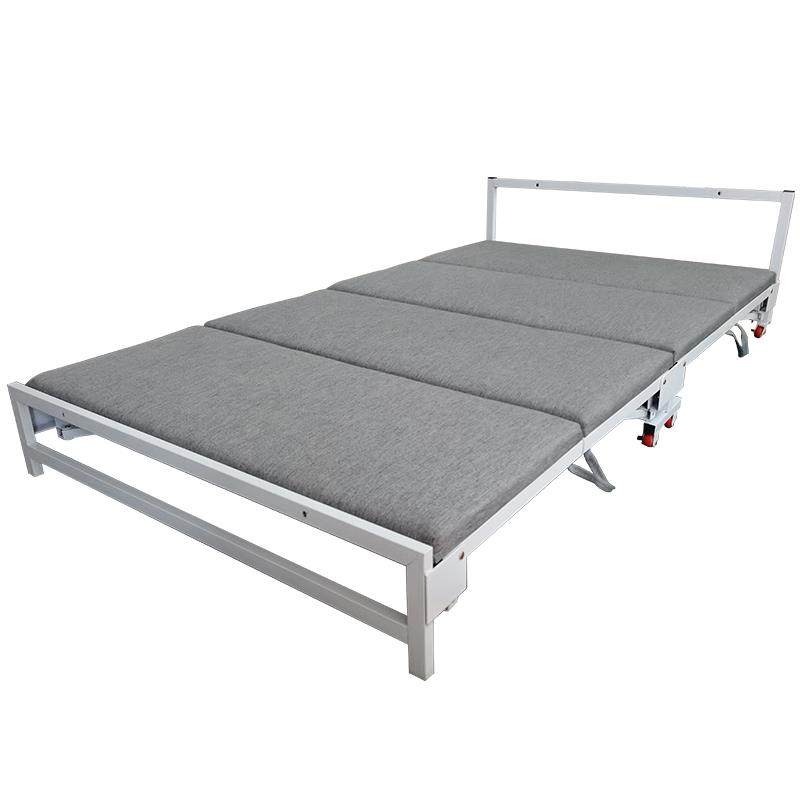 入柜式折叠床全屋定制衣柜不占空间的可伸缩隐形床五金配件带轮子