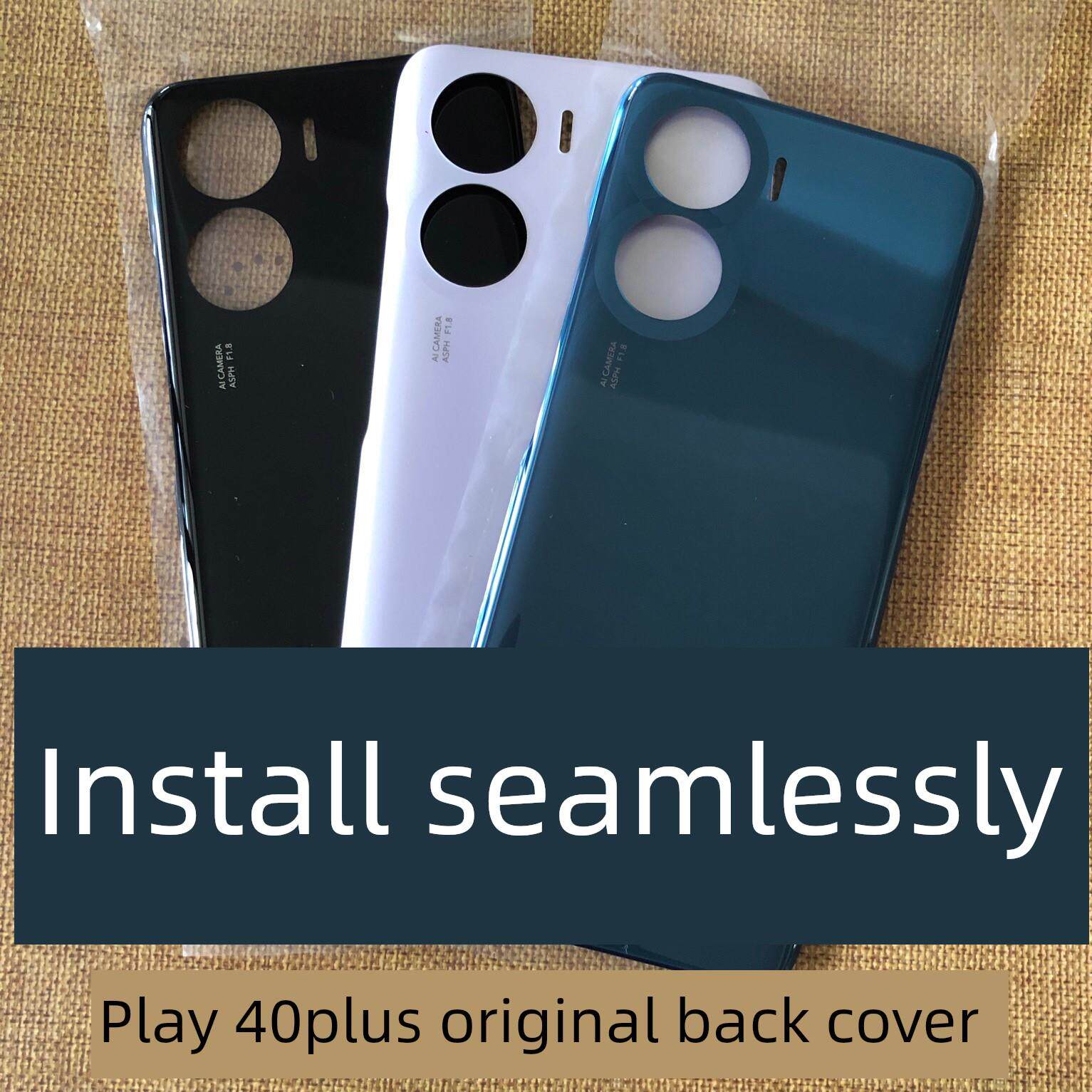 适用畅玩40plus原装后盖后壳电池盖