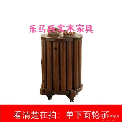 实木凳子万向轮底座可旋转底托底盘可移动实木凳子收纳叠叠凳滑轮