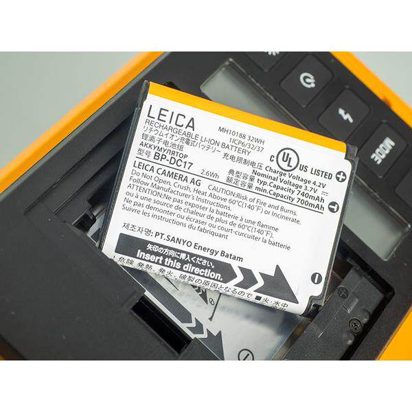 leica徕卡sofort拍立得电池BP-DC17原装电池充电器 莱卡相机配件