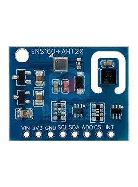 ENS160+AHT21 二氧化碳CO2 eCO2 TVOC 空气质量及温湿度传感器