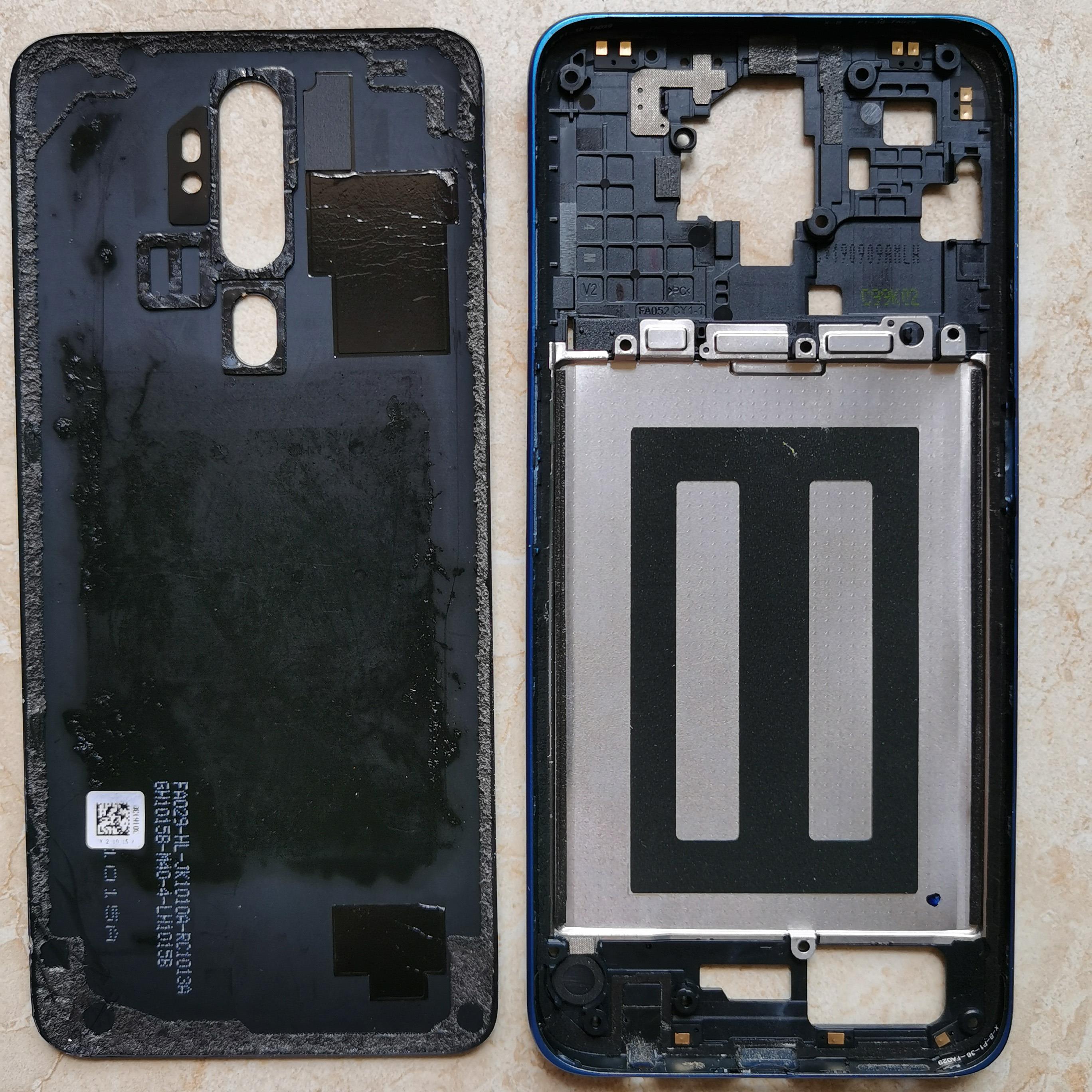 适用A11原装拆机二手后盖中框手机后外壳中壳绿黑色电池盖前屏框