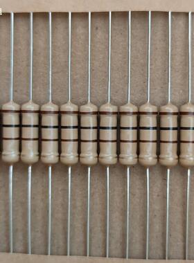 2W碳膜高品质全铜脚四环电阻1R2.2R33R220R470R1K10K150K200K510K