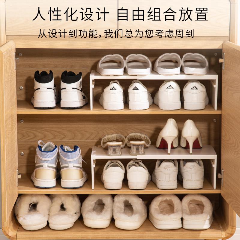 衣橱鞋柜隔断整理板衣柜分层隔板收纳神器柜子橱柜内可伸缩置物架