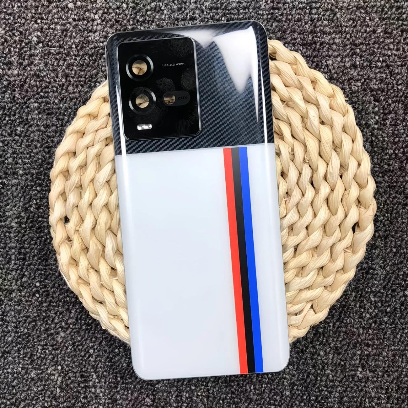 适用于IQOO10玻璃后盖替换vivo iqoo10手机原装后壳屏电池盖无标