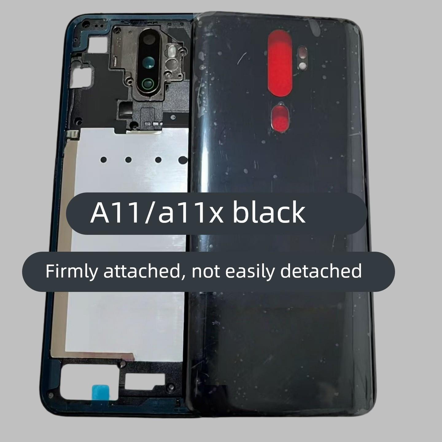 适用于 oppoA11后盖中框屏框手机电池盖a11x中壳边框屏框前框卡槽