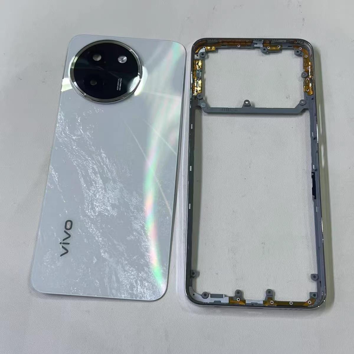 适用 Y200i原装屏框前框中框后盖前壳边框中壳后壳电池盖后盖拆机