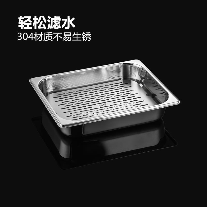 份数盆隔水架304不锈钢滤水凉垫炸鸡滤油网盘麻辣烫丸子滤水冲孔