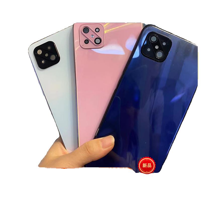 适用于OPPO A92S原装拆机后盖中框后壳蓝色边框前壳屏框外壳粉白