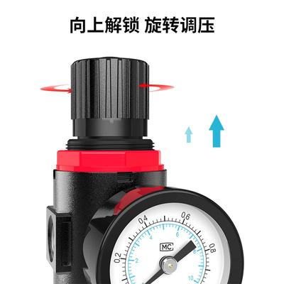 人和气源处理器AFR2000调压阀AFC2000油水分离器AL2000空气过滤器