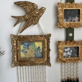 树脂大燕客厅墙面沙发背景墙装 壁饰摆件 饰样板房壁挂燕子挂墙软装