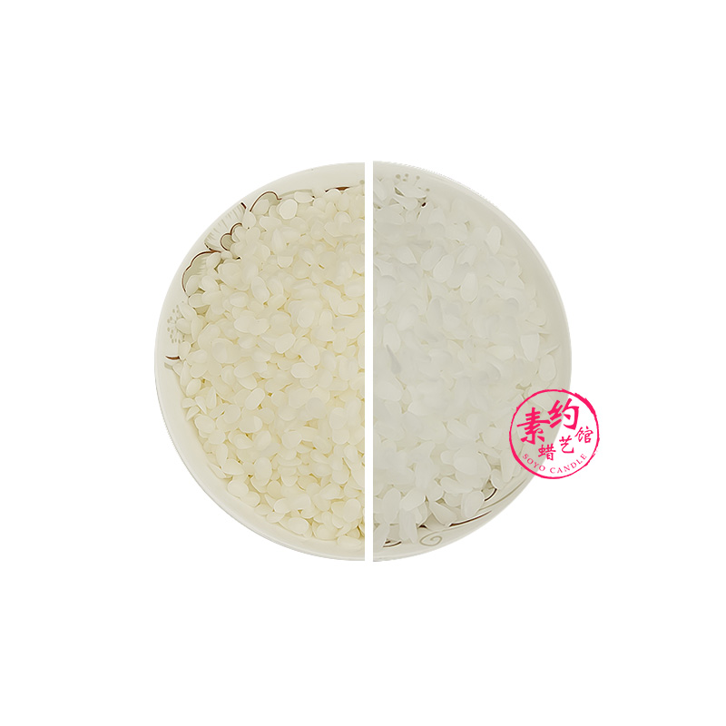 素约 白蜂蜡颗粒 香薰蜡烛蜡片DIY蜡烛蜜蜡自制香片蜡块原材料