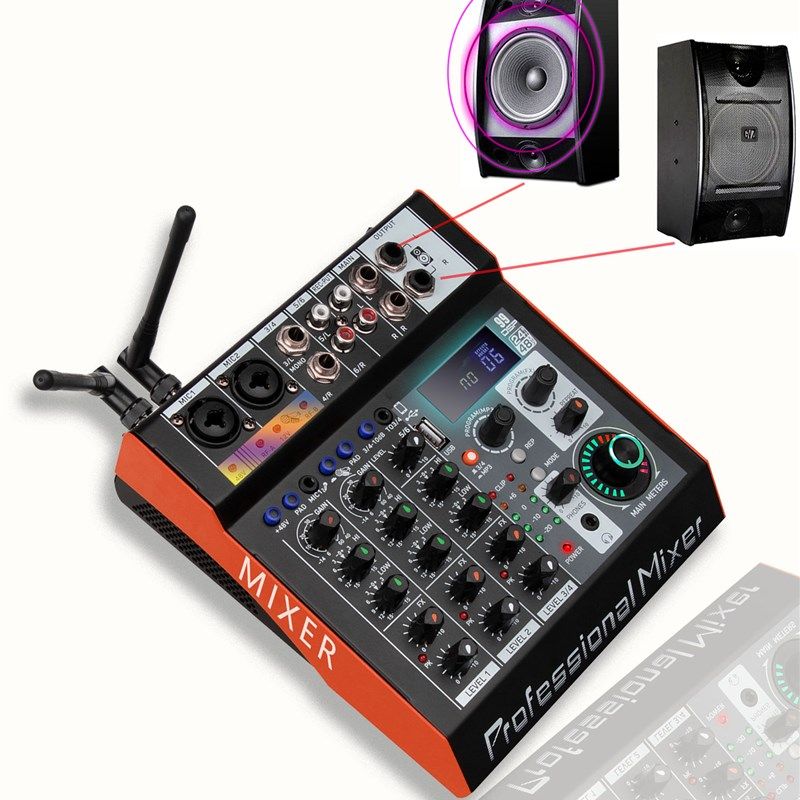 小型调音台无线话筒效果器功放一体机,乐器/吉他/钢琴/配件,调音台,淘宝优惠券,粉丝福利购,淘宝优惠卷