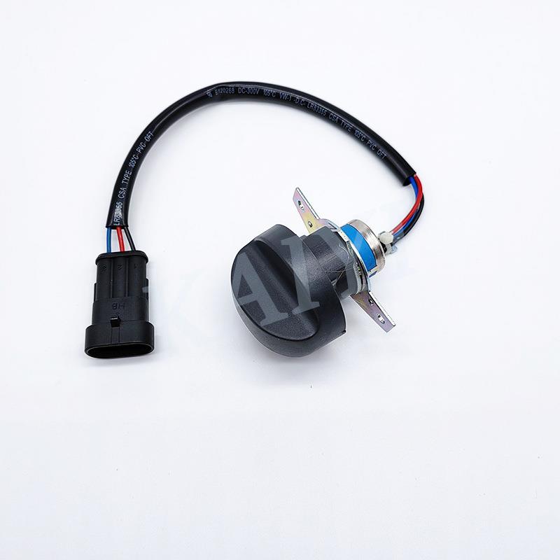 挖机山河智能SWE150/210/265/365油门旋钮油门档位加油门开关