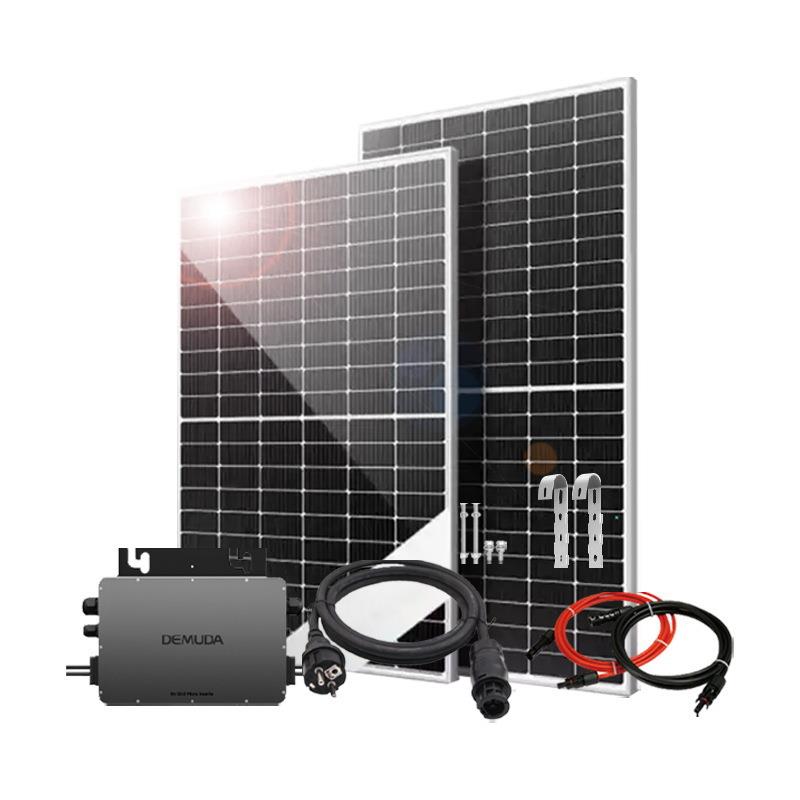 太阳能供电系统5kw太阳能发电系统并网光伏储能系统全套