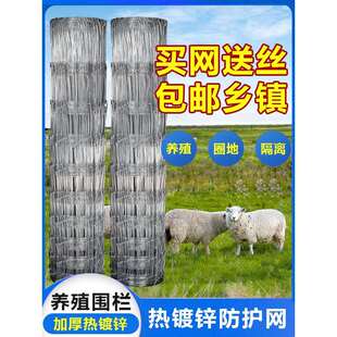 镀锌防锈铁丝网养殖网护栏网防护网牛栏网果园围栏养牛养羊围栏网