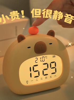 kt闹钟智能2025新款学生时钟儿童女孩桌面男孩初中生起床