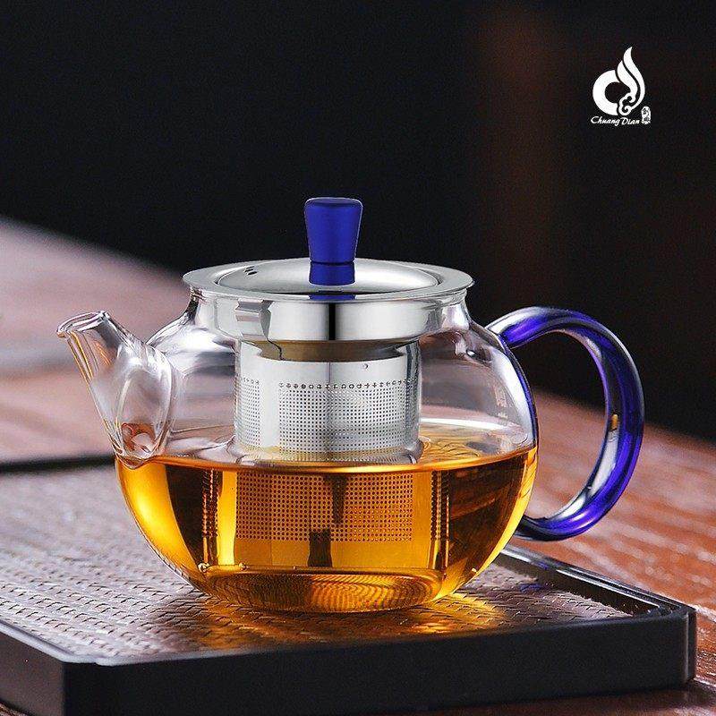 创典 耐热玻璃小泡茶壶小号迷你一人用功夫茶具小茶壶带过滤252ml,餐饮具,茶壶,淘宝优惠券,粉丝福利购,淘宝优惠卷