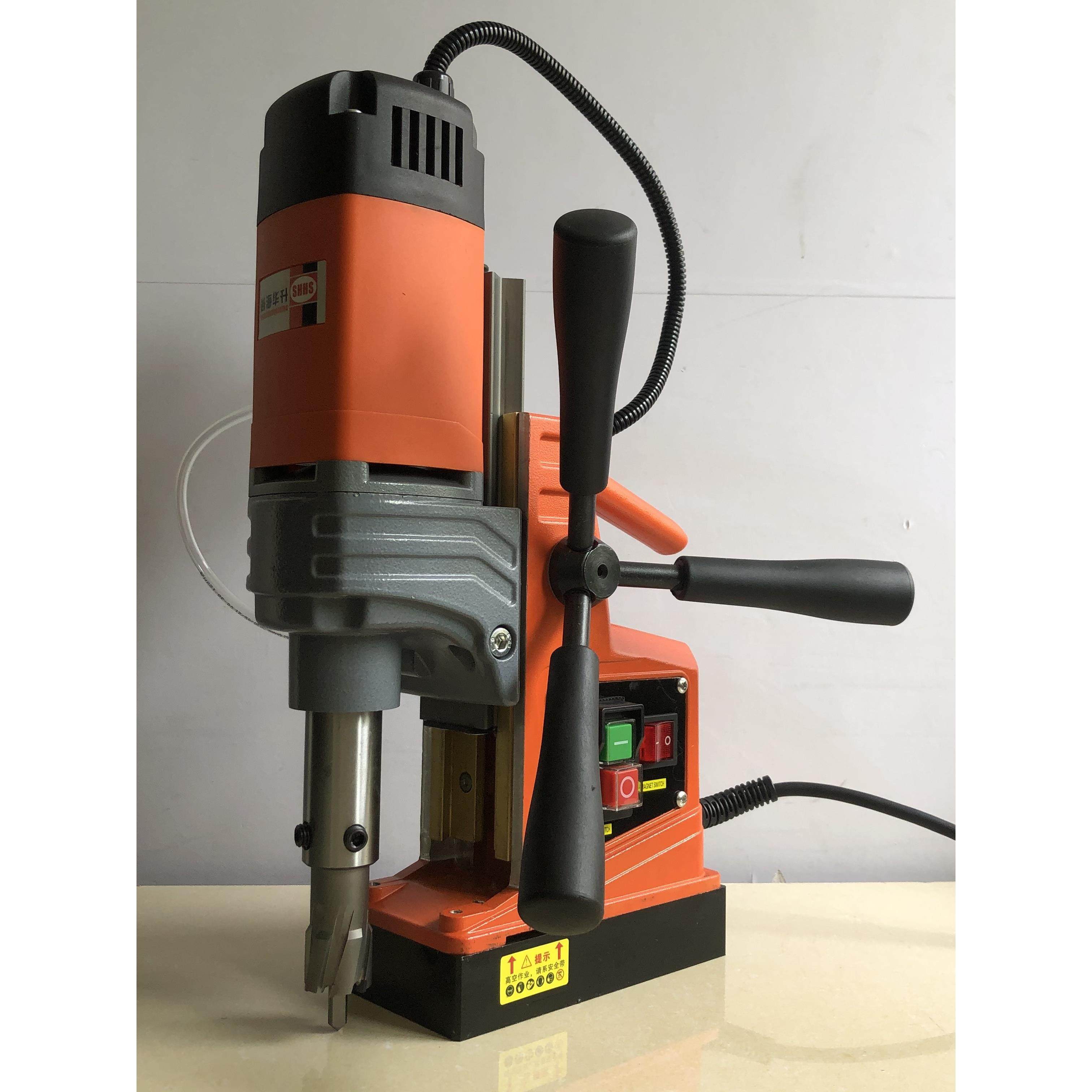 轻便工业小型磁力钻空心磁座钻厚钢板铁板台式机吸力电钻程HS4000,五金/工具,电钻,淘宝优惠券,粉丝福利购,淘宝优惠卷
