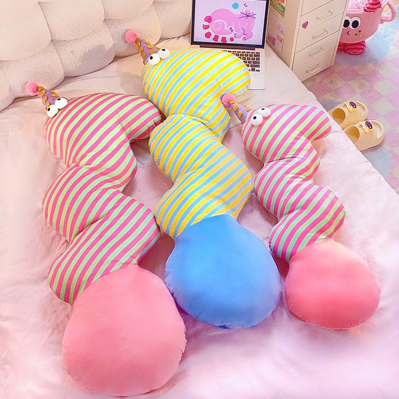 多巴胺夹腿抱枕女生床上睡觉专用夏季冰丝加厚床头枕头靠枕长条枕,居家布艺,靠垫/抱枕,淘宝优惠券,粉丝福利购,淘宝优惠卷