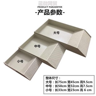 澡盆号新款蜥蜴爬食盆大半水泡!塑料宠饮水器喂黄缘陆龟乌龟水盆