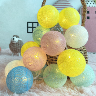 格林宝贝儿童帐篷搭配装饰品-棉球灯