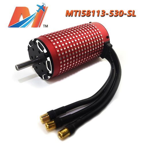 5.5KW无刷内转电机12N4P高转速无传感器马达电动船车水下推进器