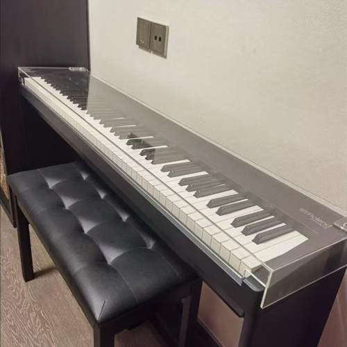 电钢琴亚克力防尘罩防尘盖防猫踩保护罩型号尺寸可定制高透明