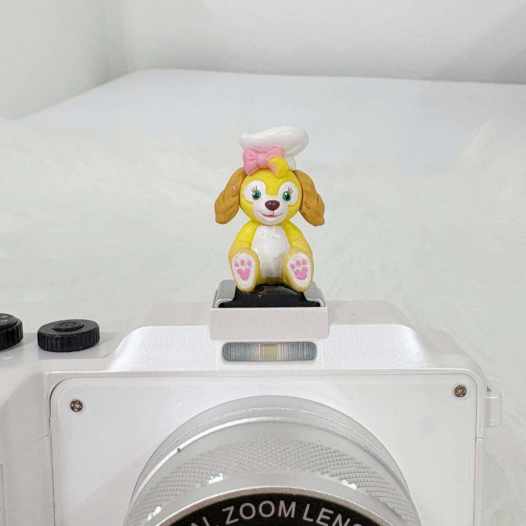 饼干厨师狗柯奇安Slr热鞋套三维可爱热鞋防尘保护装饰相机配件