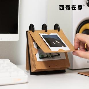 拍立得相册【西奇在家】mini/方形sq/宽幅wide拍立得适用台历收纳