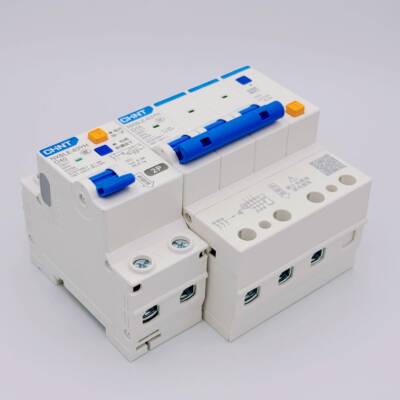 正泰300MA空气开关D型带漏电保护器NXBLE-63YH漏保空开3P+N 2P 4P