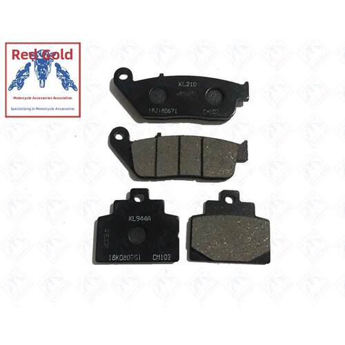 适用于金城Jc200T-7草鱼/150-7E原装前后刹车片盘式刹车片