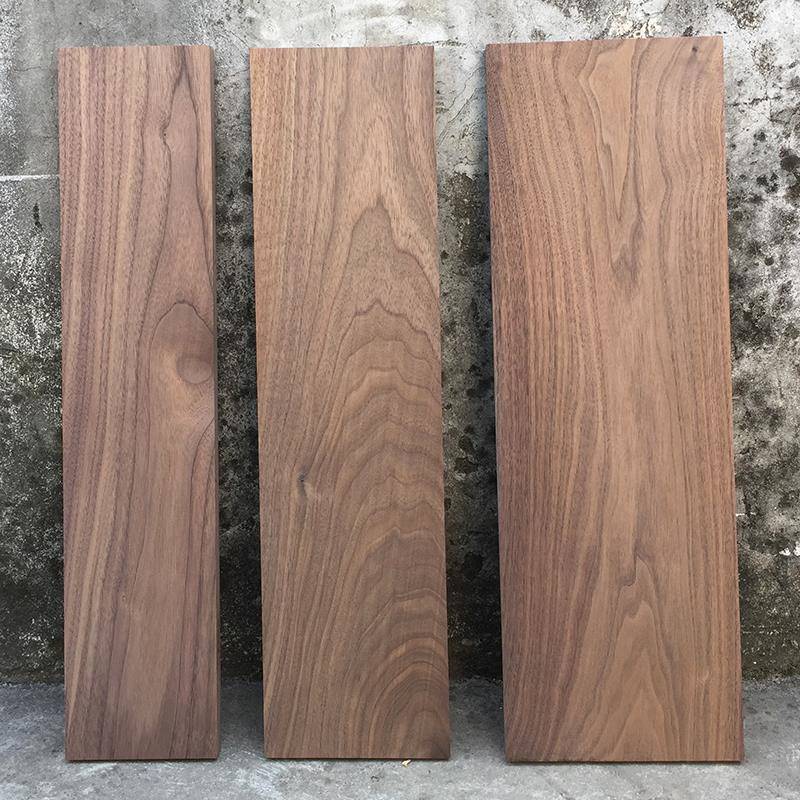 北美黑胡桃木料FAS特级黑胡桃净材实木木材原木料黑胡桃规格木料