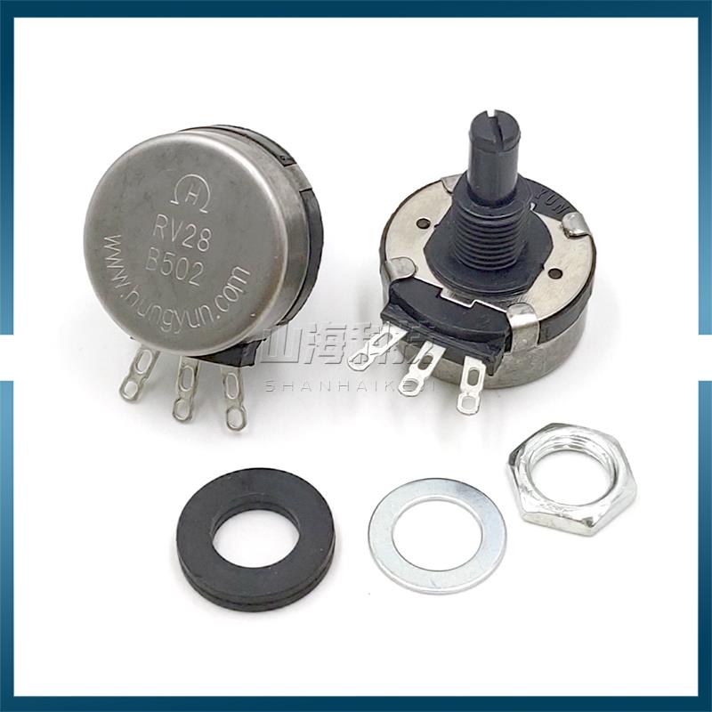 电焊机电流调节调速电位器RV28 B102 B103 B502 B104 B472 5K 10K