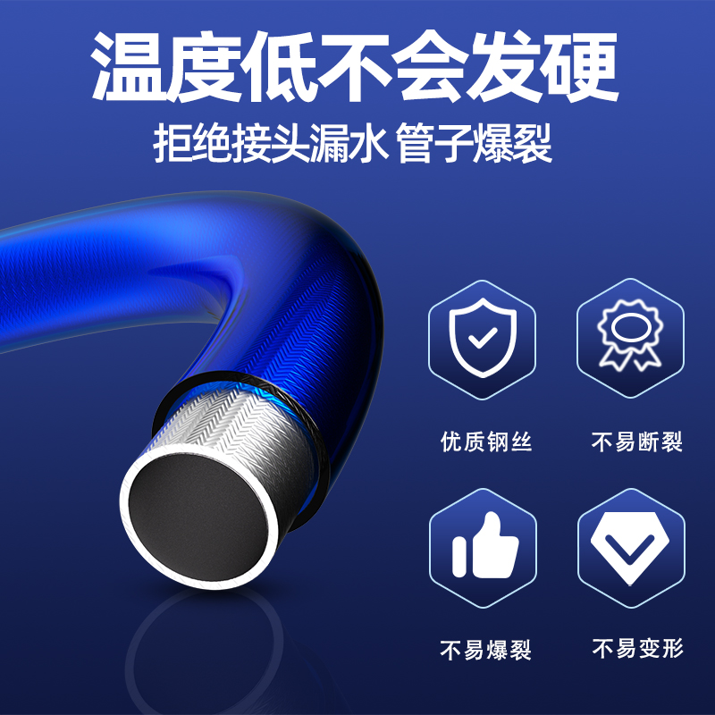 涂匠高压无气喷涂机高压管钢丝软管双公螺丝接头喷漆机配件大全通