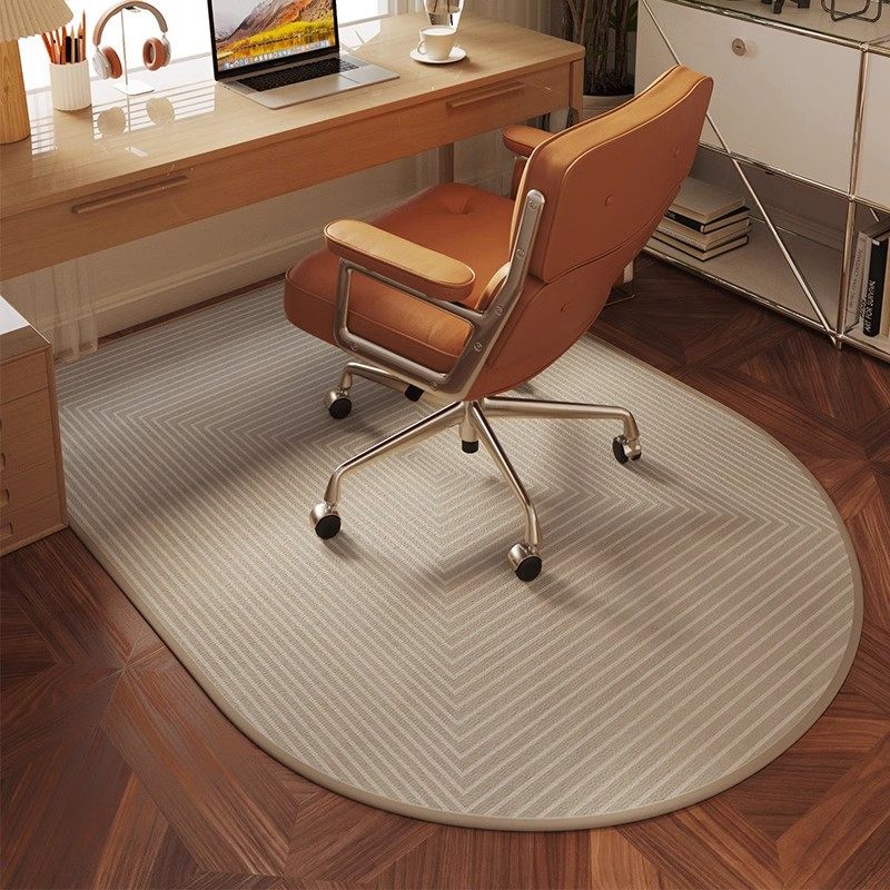 电脑椅地垫转椅书房地毯办公室学习椅子下电竞书桌滚轮垫地板保护