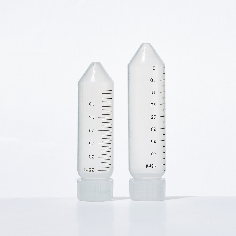 BKMB高速离心管塑料PPCO加厚耐100高转速耐高温带刻度螺旋盖口尖